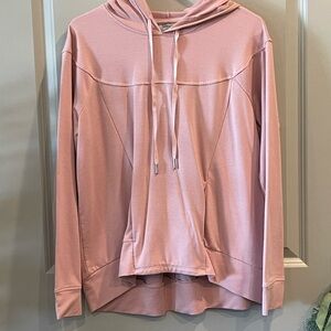 Danskin Light Pink Hoodie Sweatshirt